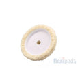 Flexipads 8" Cupped Twisted 100% Merino Wool Cutting Pad